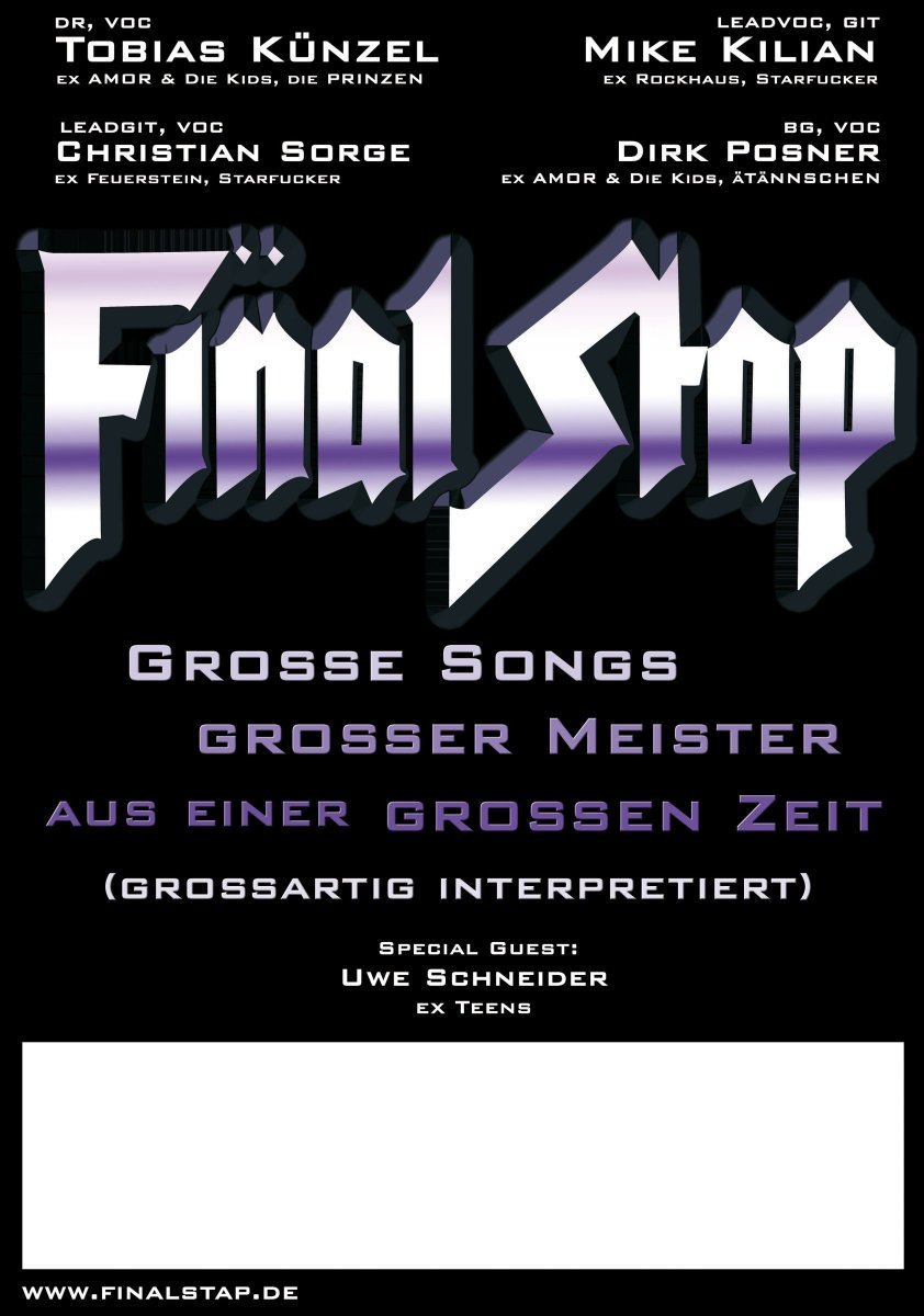 allererste Final Stap Tour 2004